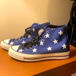 One Day Sale!!! Converse all star navy blue star sneakers Sz 11 women’s NEW